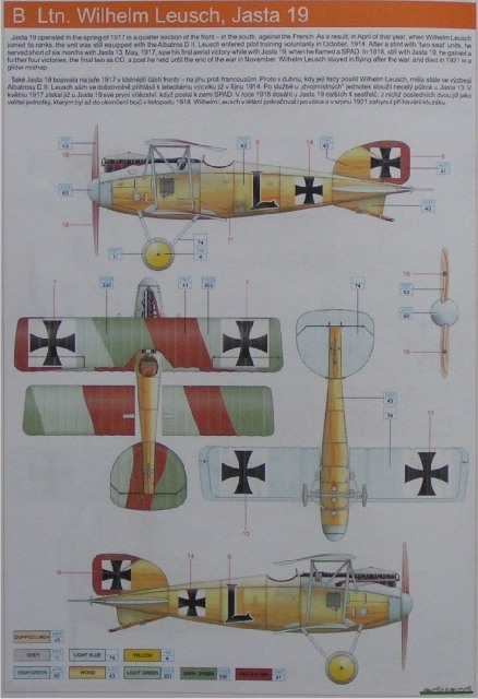 Eduard Bausätze - Albatros D.II