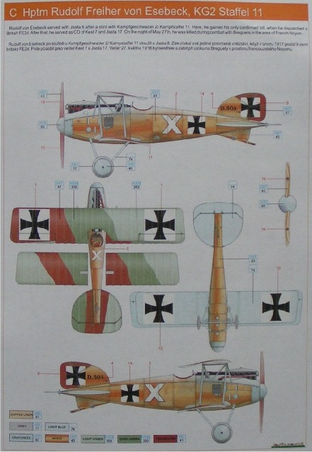 Eduard Bausätze - Albatros D.II