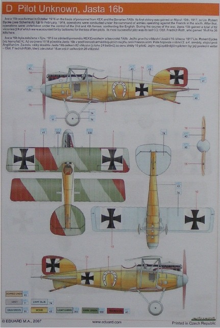 Eduard Bausätze - Albatros D.II