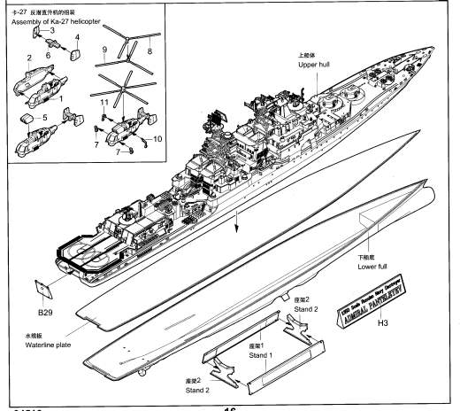 Trumpeter - Admiral Panteleyev