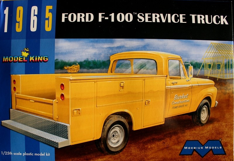 Moebius Models - 1965 Ford F-100 Service Truck