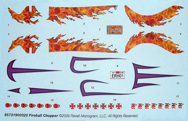 Revell - Custom Chopper FIREBALL