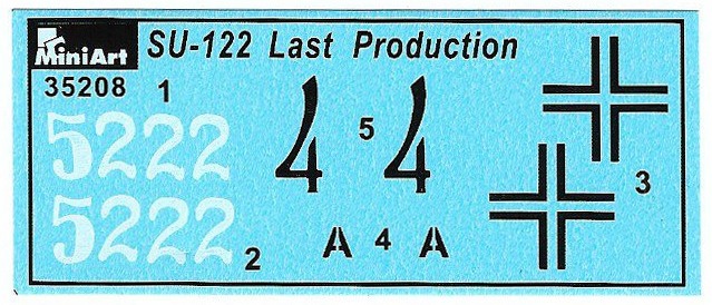 MiniArt - SU-122 last Production 