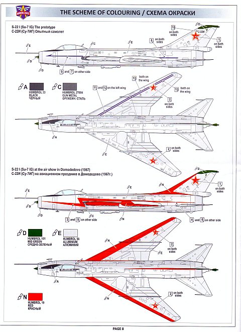 Modelsvit - Suchoj S-22I (Su-7IG)