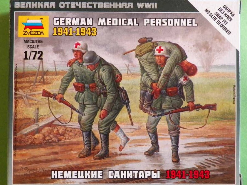 Zvezda - German Medical Personnel
