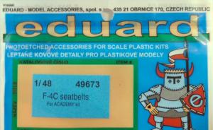 Bausatz: F-4C seatbelts