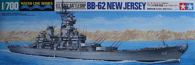 Tamiya - BB-62 New Jersey