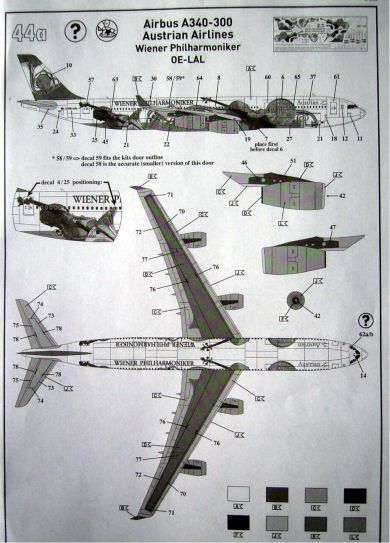 Revell - Airbus A 340-300 "Wiener Philharmoniker"