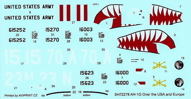 Special Hobby - AH-1G Cobra "Over the USA & Europe"