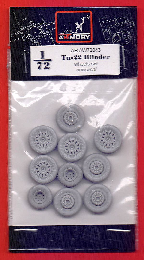 Armory - Tu-22 Blinder Wheels Set