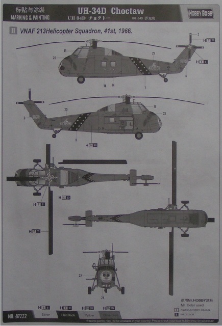 HobbyBoss - UH-34D Choctaw