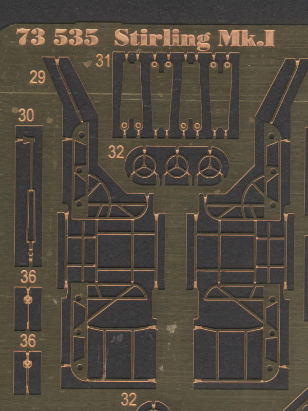 Eduard Ätzteile - Stirling Mk.I