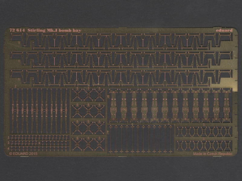 Eduard Ätzteile - Stirling Mk.I bomb bay