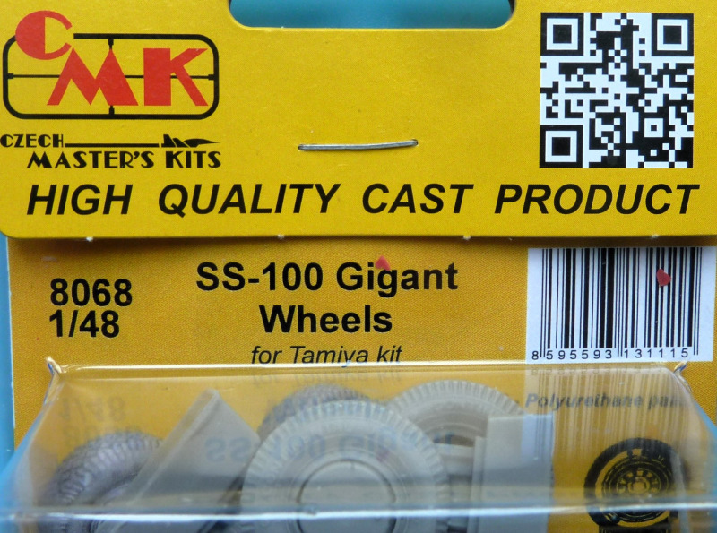 CMK - SS-100 Gigant Wheels for Tamiya Kit