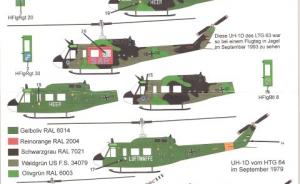 Bell UH-1D Heer, BGS, Luftwaffe, Luftrettung