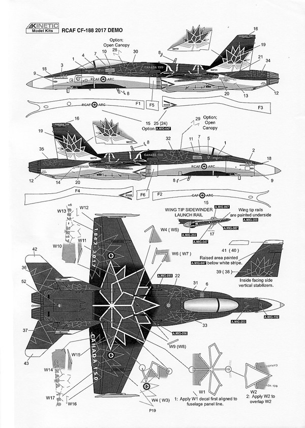 Kinetic - CF-188A RCAF Demo Team 2017