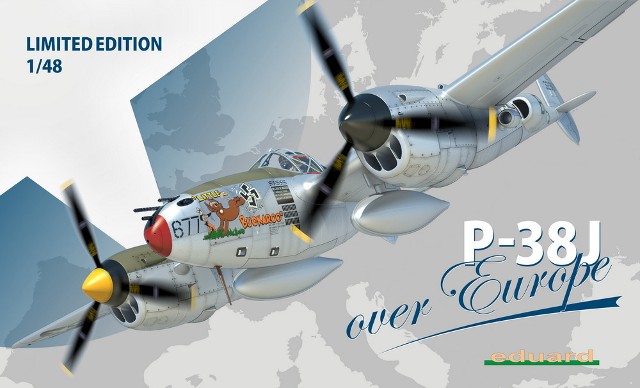 Eduard Bausätze - P-38J over Europe