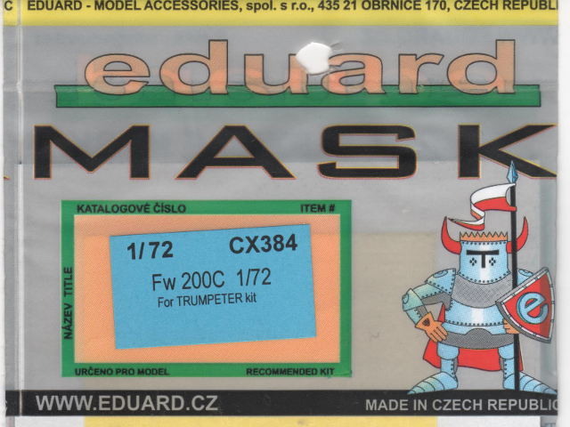 Eduard Mask - Fw 200C mask