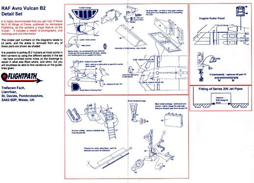 Flightpath - Avro Vulcan B.2 Detail Set