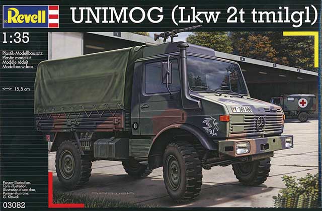 Revell - UNIMOG (LKW 2t tmilgl)