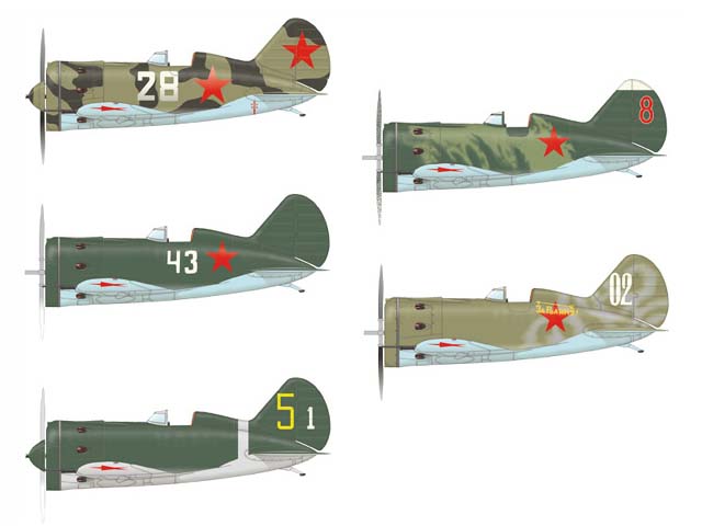 Eduard Bausätze - Polikarpov I-16 Typ 17