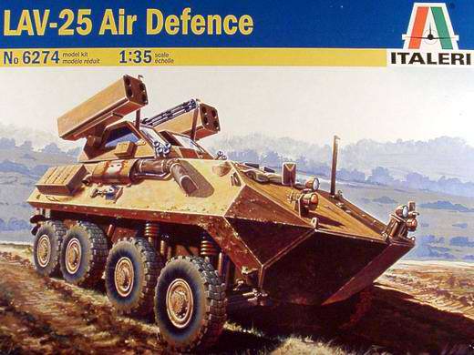 Italeri - LAV-25 Air Defence
