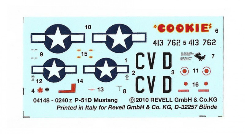 Revell - P-51D Mustang