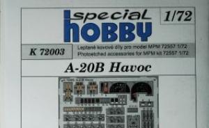 Detailset: Photoetched Accessories A-20B Havoc