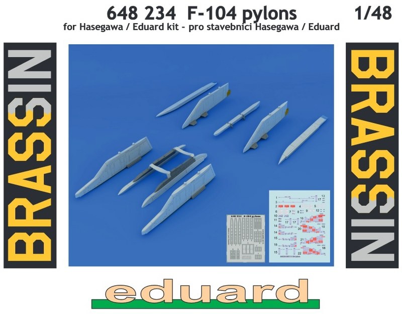Eduard Brassin - F-104 pylons