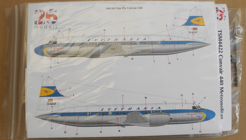 TwoSixModels - Convair CV-440 Metropolitan