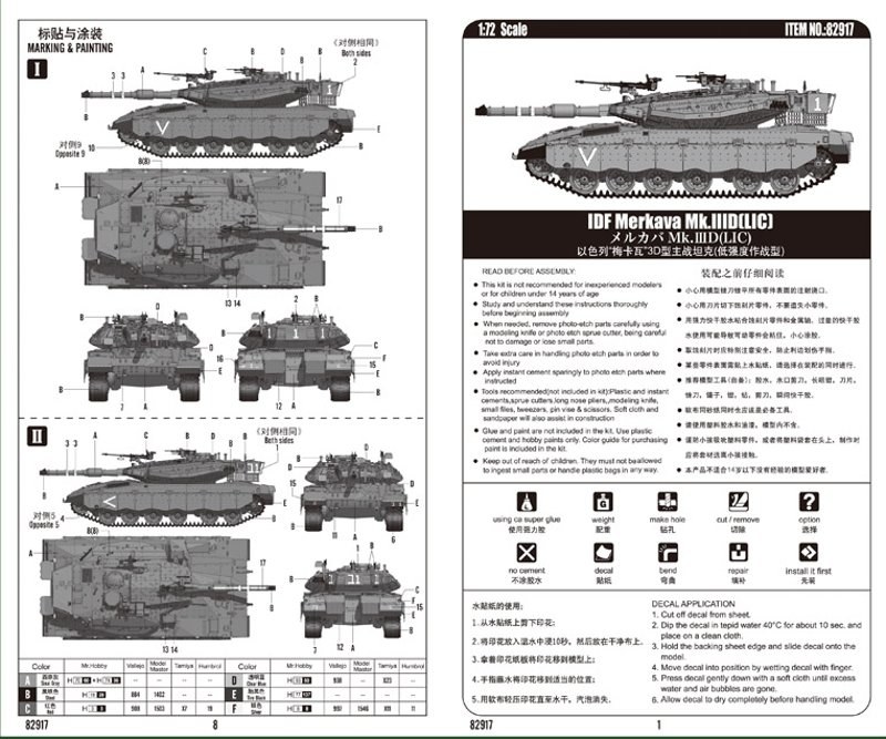 HobbyBoss - IDF Merkava Mk.IIID (LIC)