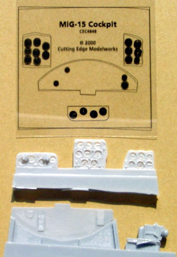 Cutting Edge Modelworks - MiG-15 Super Detailed Instrument Panel