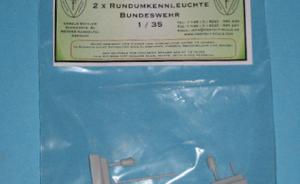 2 x Rundumkennleuchte Bundeswehr