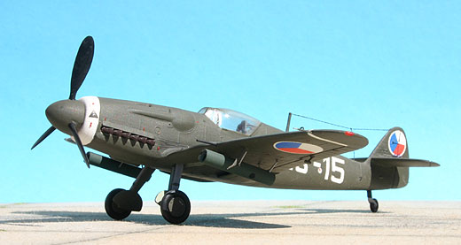 Fertiges Modell der Avia S-199