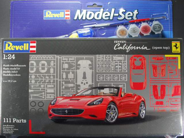 Revell - Ferrari California (open top) Modelset