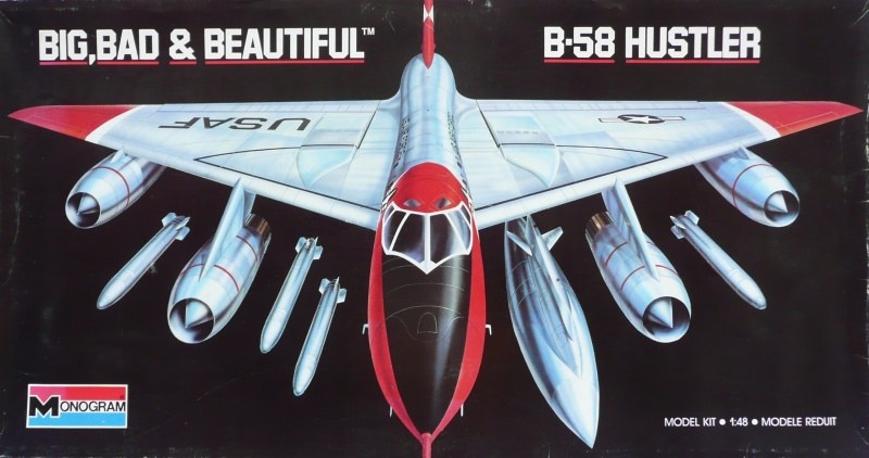 Monogram - Big, Bad & Beautiful B-58 Hustler