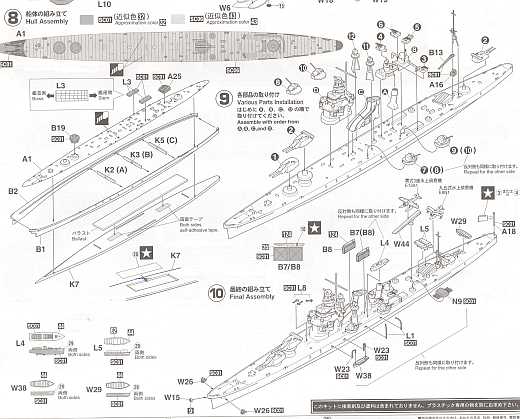 Hasegawa - Schwerer japanischer Kreuzer Furutaka