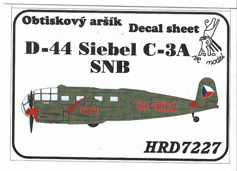 HR model - D-44 Siebel C-3A SNB 