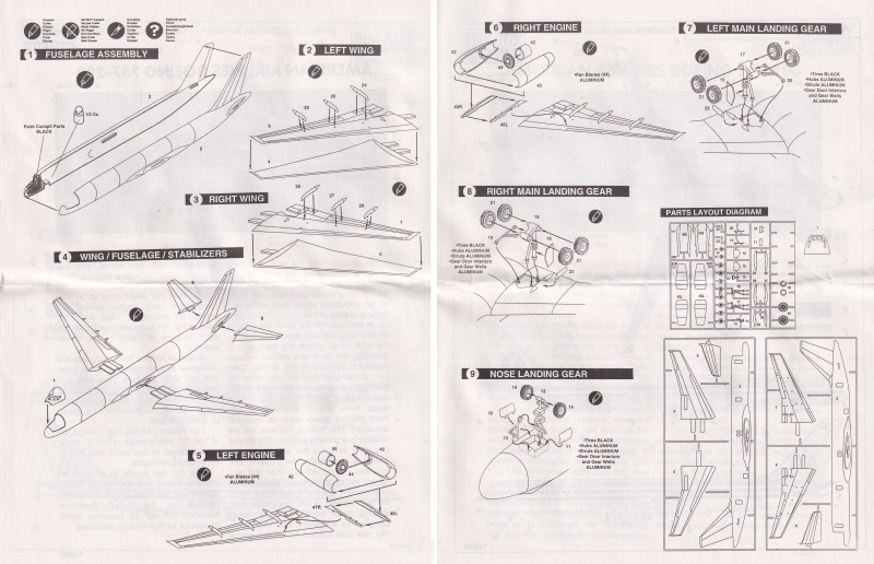 Minicraft Model Kits - Boeing 757-200