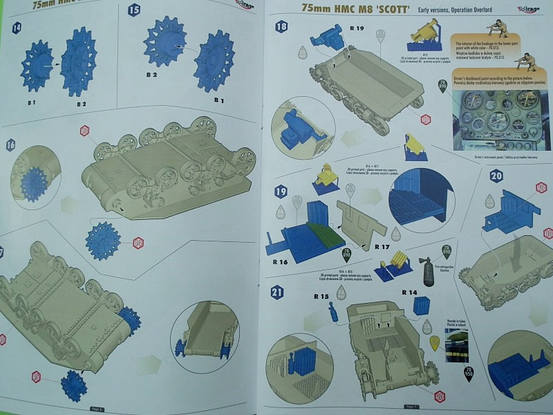 Mirage Hobby - 75 mm HMC M8 Scott