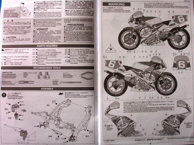 Tamiya - Honda NSR 250 Ajinomoto