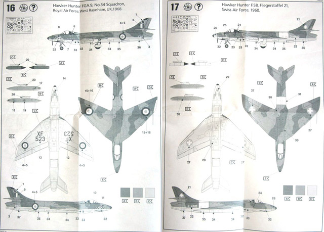 Revell - Hawker Hunter FGA.9