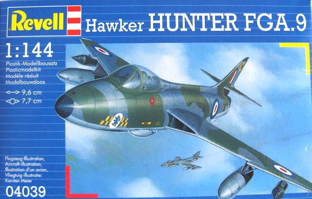 Revell - Hawker Hunter FGA.9