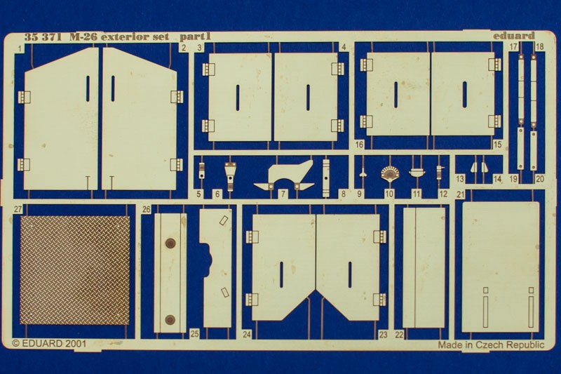Eduard Ätzteile - M26 Dragon Wagon Exterior