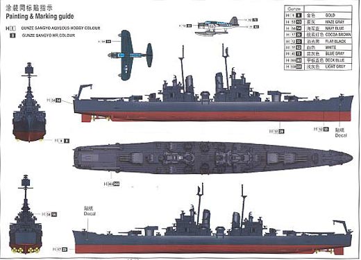 Trumpeter - USS Baltimore CA-68