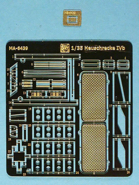 PE-Teile für die HEUSCHRECKE