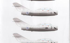 MiG-15 UTI Finnish Airforce Decal Sheet