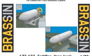 Bausatz: Spitfire drop tank & 500lb bomb set