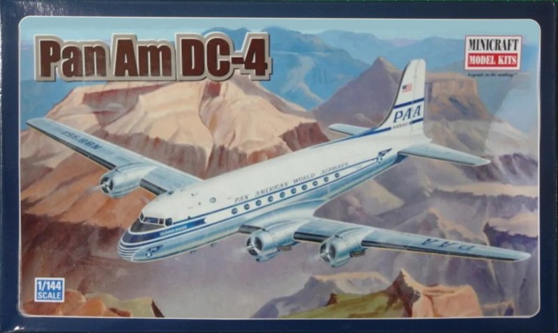 Minicraft Model Kits - PanAm Douglas DC-4