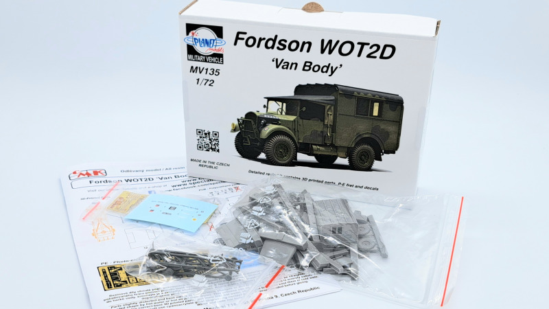 Planet Models - Fordson WOT2D Van Body
